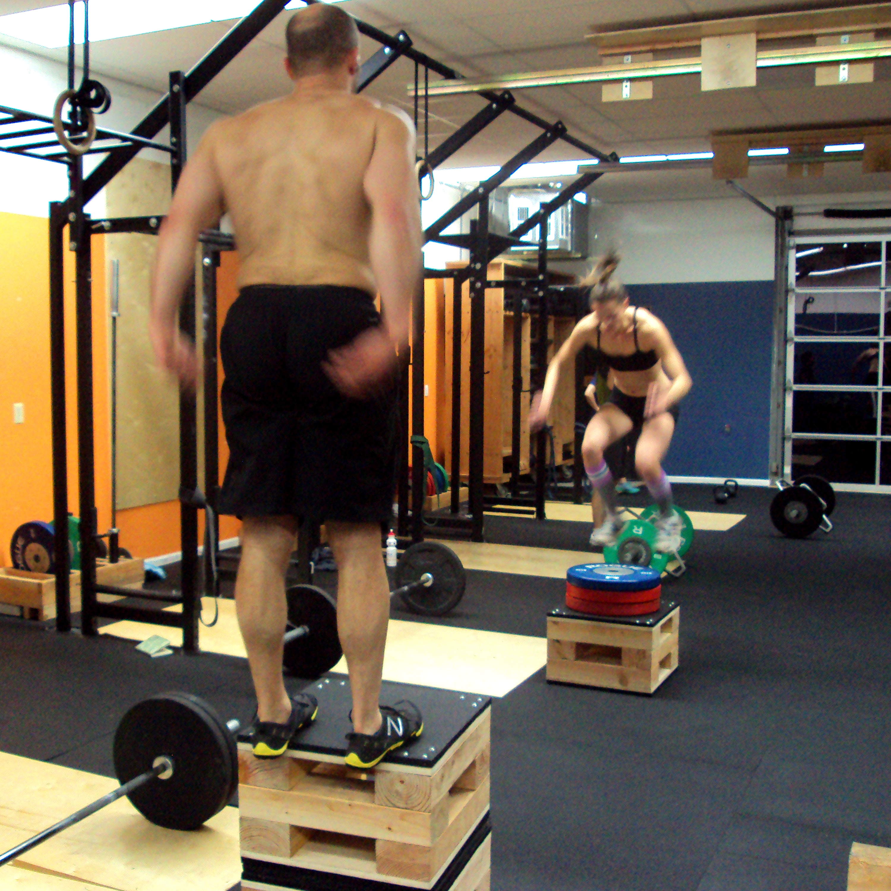 Why Box Jump when you can Burpee Box Jump?! Bridgetown CrossFit and Barbell Club